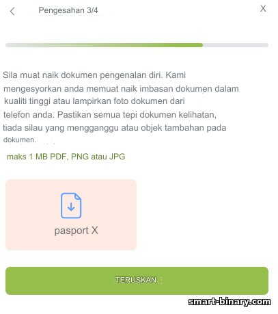 pengesahan dengan broker pilihan binari RaceOption