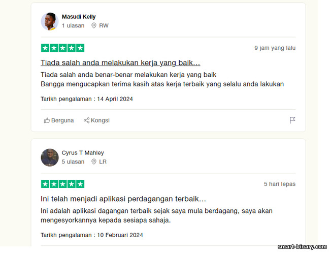 Ulasan bebas dan jujur tentang broker pilihan binari ExpertOption