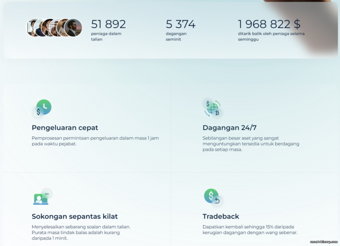 Tawaran daripada broker Binarium