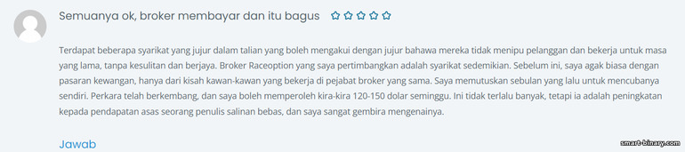 Ulasan broker pilihan binari RaceOption