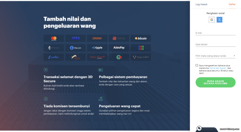 Kaedah untuk mendeposit dan mengeluarkan wang daripada broker Bubinga