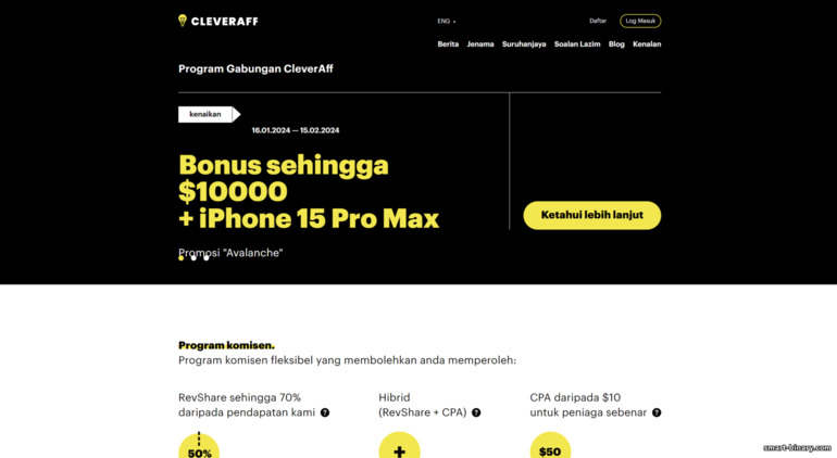 laman web rasmi program gabungan cleveraff