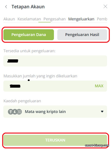 pengeluaran dana daripada broker pilihan binari RaceOption