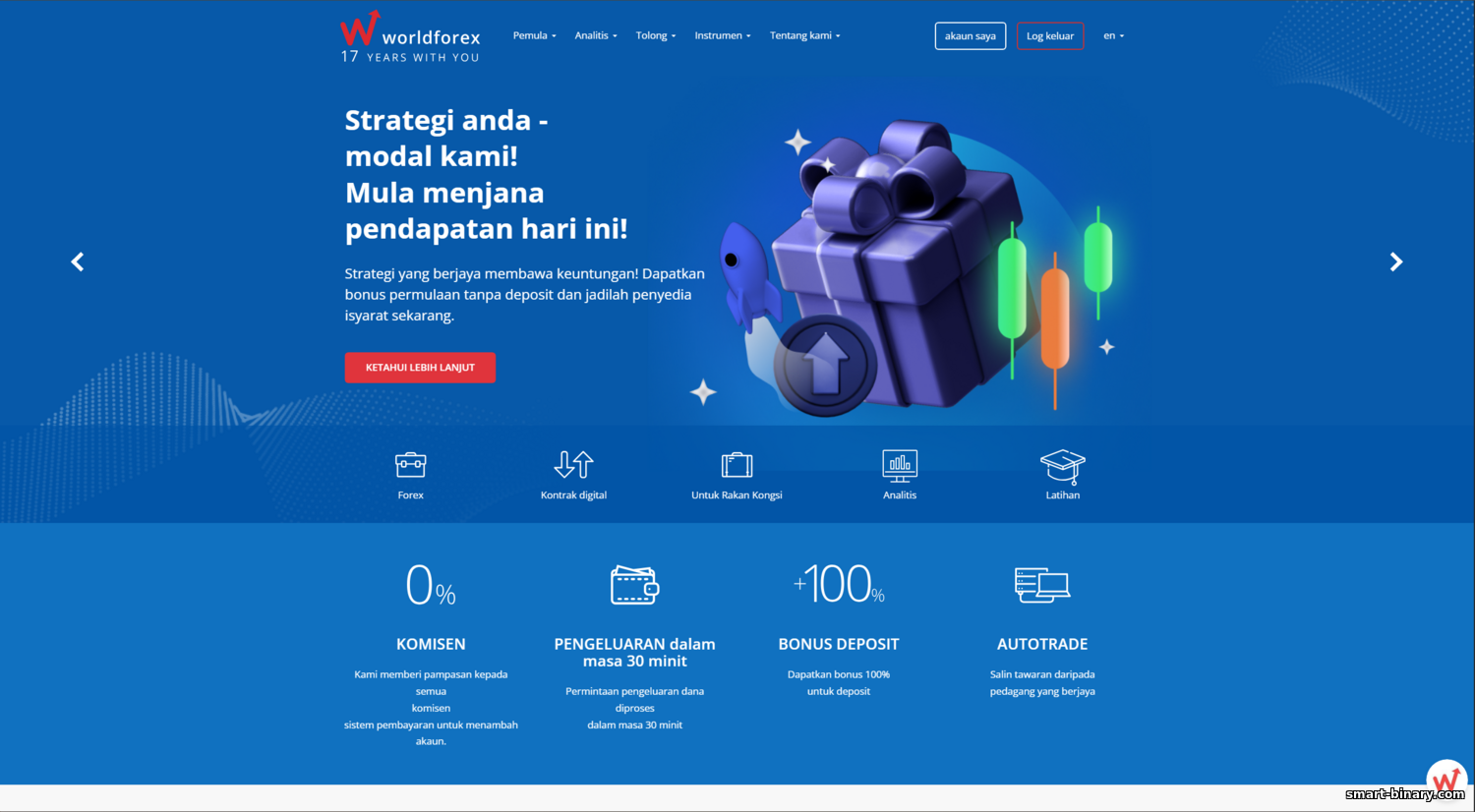 World Forex (WForex) — Broker Boleh Dipercayai? Ulasan 2025 https://smart-binary.com/_nw/3/73885658.png