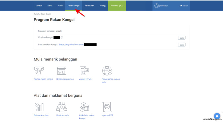 Program Perkongsian RoboForex