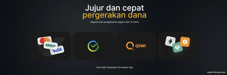 Deposit dan pengeluaran BinTrade