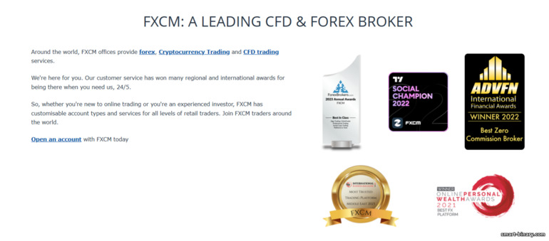 Anugerah broker FXCM Anugerah broker FXCM