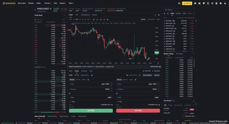 Panduan Dagangan Margin Binance