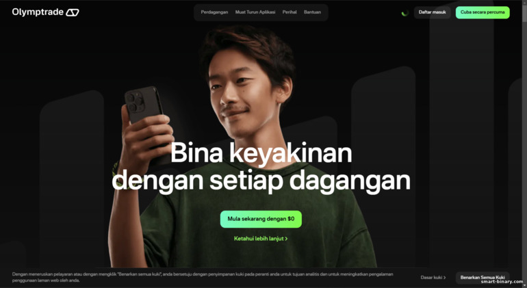 Laman Web Rasmi Olymp Trade