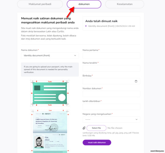 Pengesahan Akaun Dagangan GC Option