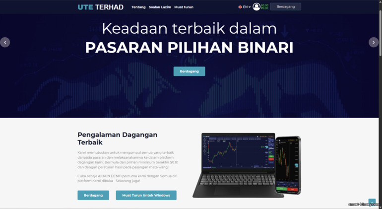 Laman web rasmi ute.limited
