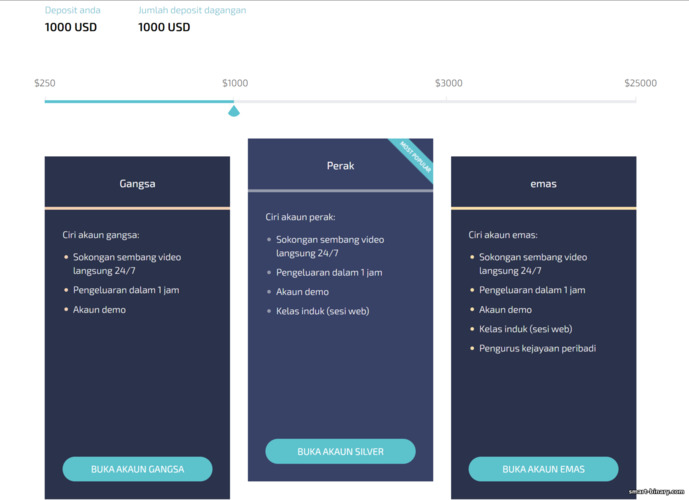 Jenis Akaun Dagangan di DaxBase