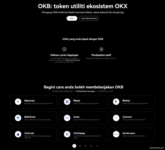 Token OKB di Platform OKX
