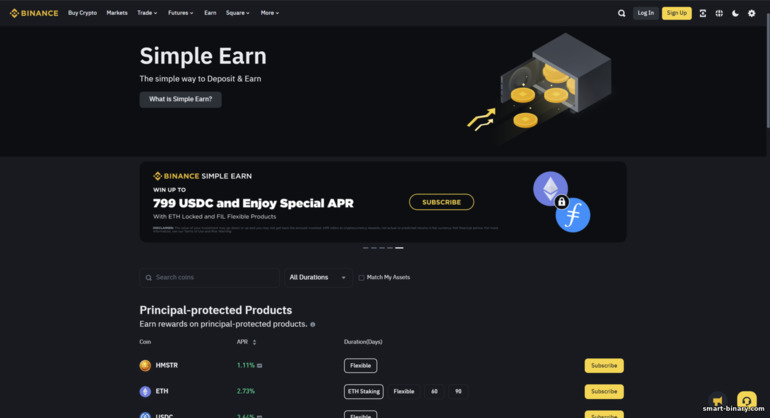 Program Binance Earn