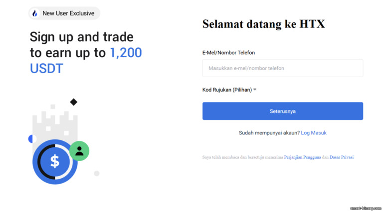Pendaftaran Akaun HTX