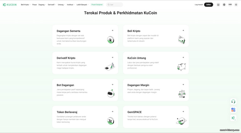 Kelebihan Bursa KuCoin